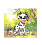ダルメシアンがいっぱい（個別スタンプ：30）
