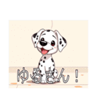 ダルメシアンがいっぱい（個別スタンプ：36）