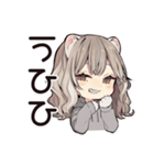 お昼寝大好きフェレットちゃん♡（個別スタンプ：28）