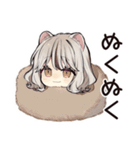 お昼寝大好きフェレットちゃん♡（個別スタンプ：32）