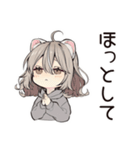 お昼寝大好きフェレットちゃん♡（個別スタンプ：40）