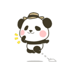 ぽってりパンダの夏スタンプ（個別スタンプ：3）