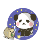 ぽってりパンダの夏スタンプ（個別スタンプ：11）