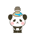 ぽってりパンダの夏スタンプ（個別スタンプ：12）