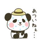 ぽってりパンダの夏スタンプ（個別スタンプ：13）