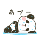 ぽってりパンダの夏スタンプ（個別スタンプ：14）