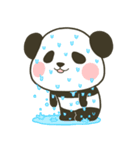 ぽってりパンダの夏スタンプ（個別スタンプ：15）
