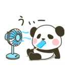 ぽってりパンダの夏スタンプ（個別スタンプ：23）