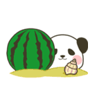 ぽってりパンダの夏スタンプ（個別スタンプ：30）