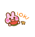 ずっと使える夏のぴょここちゃんスタンプ（個別スタンプ：9）