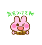 ずっと使える夏のぴょここちゃんスタンプ（個別スタンプ：14）