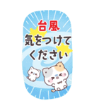 【BIG長文】夏の丁寧なご挨拶★ぷにゃんこ（個別スタンプ：20）