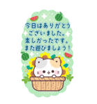 【BIG長文】夏の丁寧なご挨拶★ぷにゃんこ（個別スタンプ：21）