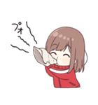ジャージちゃんとあそぶ夏やすみ（個別スタンプ：5）