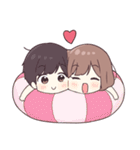 ジャージちゃんとあそぶ夏やすみ（個別スタンプ：10）