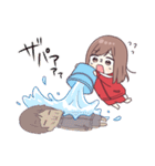ジャージちゃんとあそぶ夏やすみ（個別スタンプ：24）