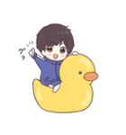 ジャージくんとあそぶ夏やすみ（個別スタンプ：6）