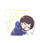 ジャージくんとあそぶ夏やすみ（個別スタンプ：13）