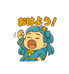 ポチャかわ、ななちゃんのスタンプ（個別スタンプ：9）