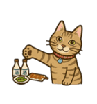 飲み好きな動物たち（個別スタンプ：5）