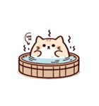 お風呂猫 あっそう,（個別スタンプ：7）