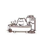 お風呂猫 あっそう,（個別スタンプ：8）