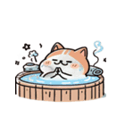 お風呂猫 あっそう,（個別スタンプ：23）