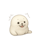 ゴマフアザラシ（個別スタンプ：7）