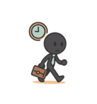 社畜 棒人間（個別スタンプ：1）