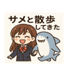 女子高校生3@SFW（個別スタンプ：1）