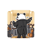 オーケストラパンダ（個別スタンプ：10）