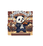 オーケストラパンダ（個別スタンプ：11）