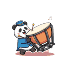 オーケストラパンダ（個別スタンプ：13）