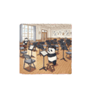 オーケストラパンダ（個別スタンプ：22）