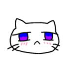[アレンジ用]マリねこの感情（個別スタンプ：2）