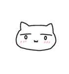 [アレンジ用]マリねこの感情（個別スタンプ：4）
