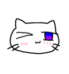 [アレンジ用]マリねこの感情（個別スタンプ：5）