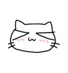 [アレンジ用]マリねこの感情（個別スタンプ：8）