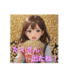 男子が喜ぶ美少女スタンプ（個別スタンプ：5）