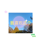 台湾語 幸せの日常挨拶メール一言（個別スタンプ：14）
