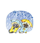 動くペキニーズ！！7夏だ！（個別スタンプ：19）