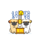 動くペキニーズ！！7夏だ！（個別スタンプ：22）