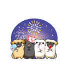 動くペキニーズ！！7夏だ！（個別スタンプ：24）
