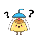 ぷるぷるプリンのまったり日常（個別スタンプ：33）