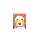 小鳥の挨拶スタンプ（個別スタンプ：32）