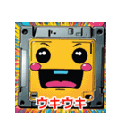 表情いろいろ古いフロッピー（個別スタンプ：10）