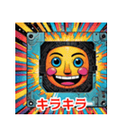 表情いろいろ古いフロッピー（個別スタンプ：17）