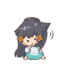 しろくろツインズ②（個別スタンプ：10）