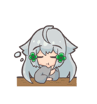 しろくろツインズ②（個別スタンプ：18）