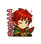 スイカの剣士タメロン（個別スタンプ：1）